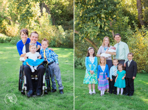 Utah Extended Family Photographer | Utah Portrait Photographer | Lehi Photographer | Spanish Fork Utah Photographer | Baptism | Sara Vaz Photography