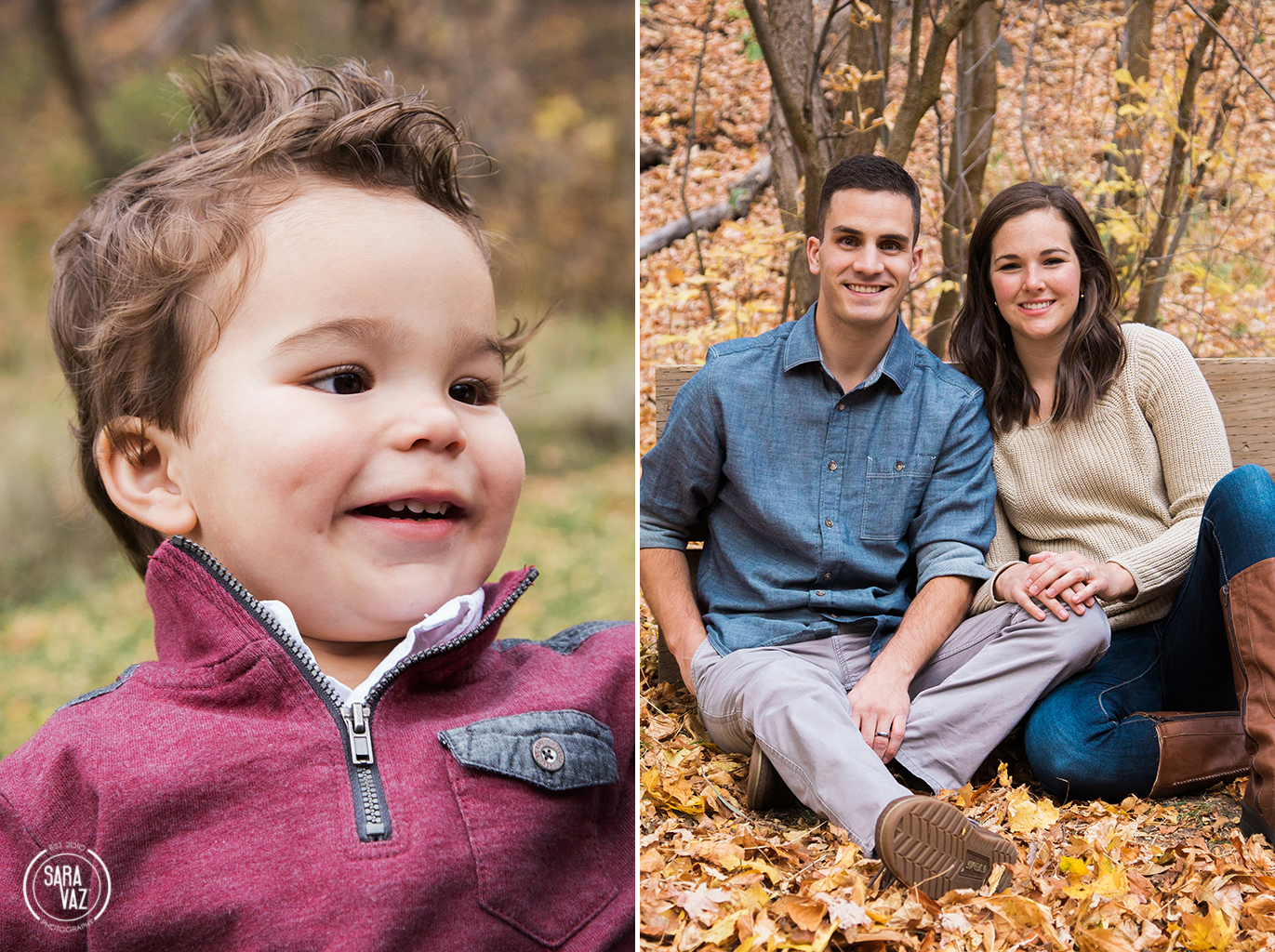 Bountiful Family Photographer | Utah Portrait Photographer | Utah Photographer | Portraits | Mueller Park Canyon | Extended Family Session | Fall Portraits | Sara Vaz Photography